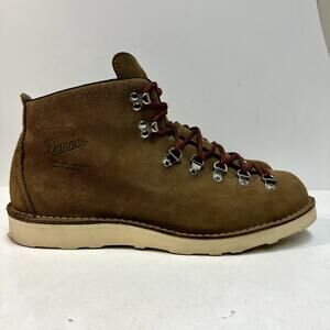 WORN TWICE Danner Mountain Light Overton Hiking Boot Brown Suede Made in USA 13